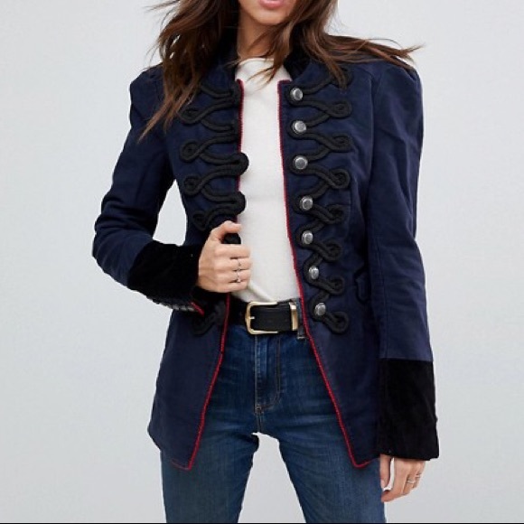 Free People Jackets & Blazers - FREEPEOPLE seamed and structured blazer Free People Jackets & Blazers - FREEPEOPLE seamed and structured blazer